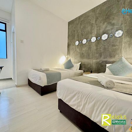 Modern Cave Guest House Walking Distance 5Mins To Jonker Malacca Exteriör bild