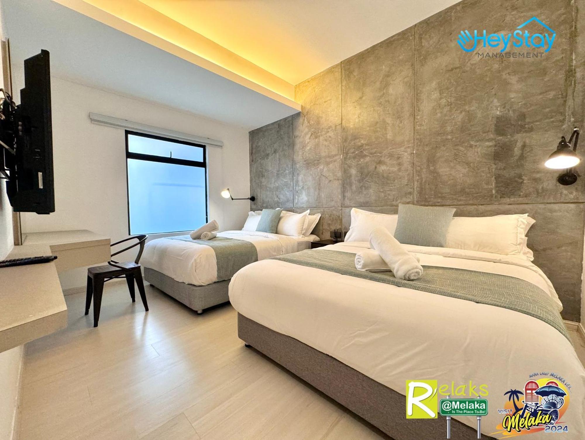 Modern Cave Guest House Walking Distance 5Mins To Jonker Malacca Exteriör bild