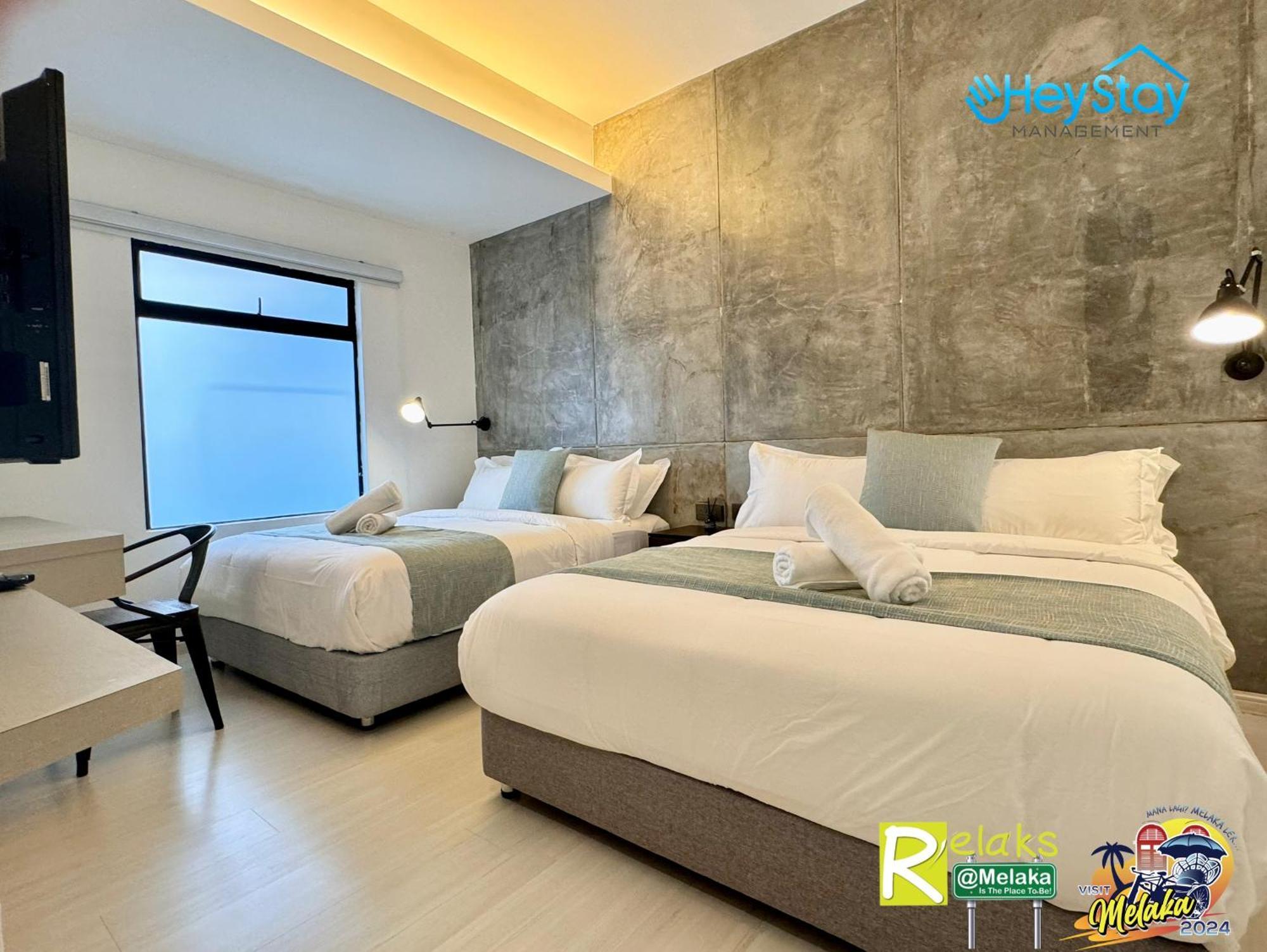 Modern Cave Guest House Walking Distance 5Mins To Jonker Malacca Exteriör bild