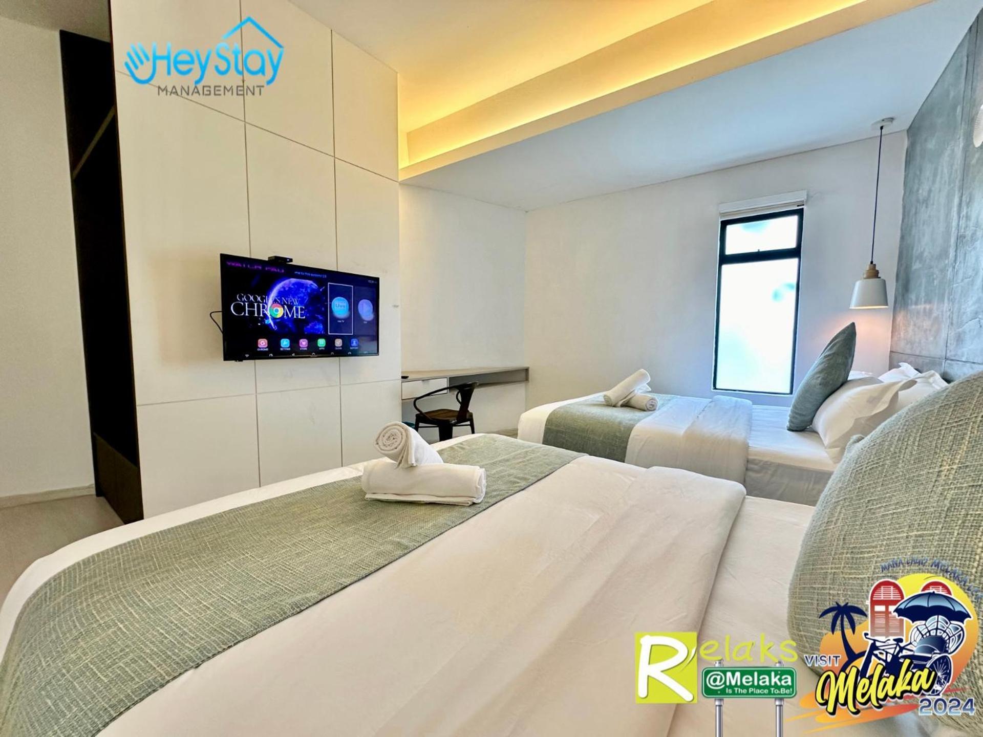 Modern Cave Guest House Walking Distance 5Mins To Jonker Malacca Exteriör bild