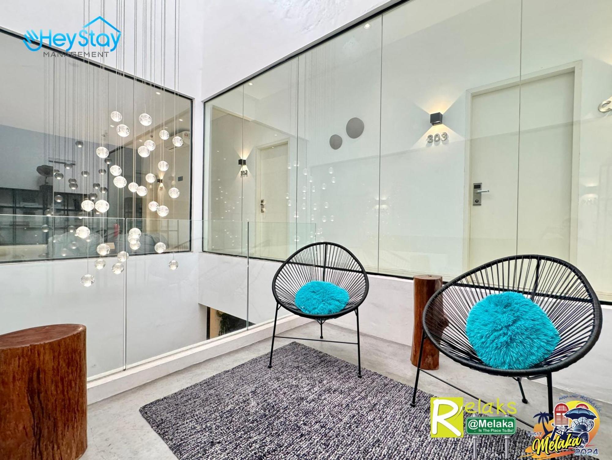 Modern Cave Guest House Walking Distance 5Mins To Jonker Malacca Exteriör bild