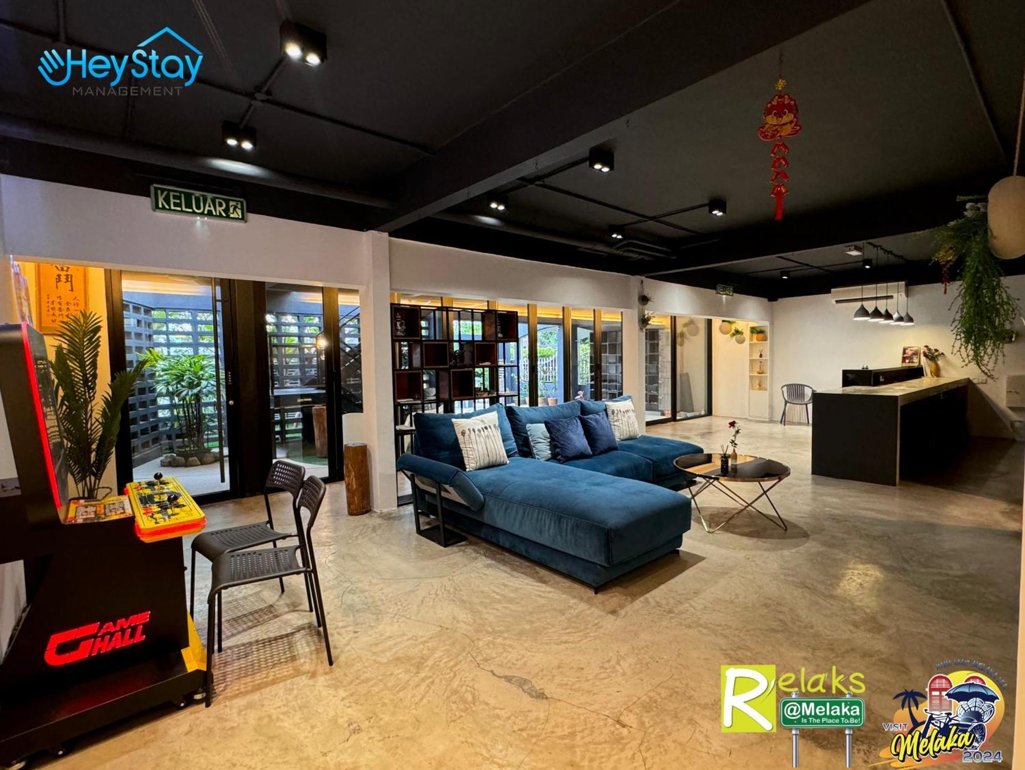 Modern Cave Guest House Walking Distance 5Mins To Jonker Malacca Exteriör bild