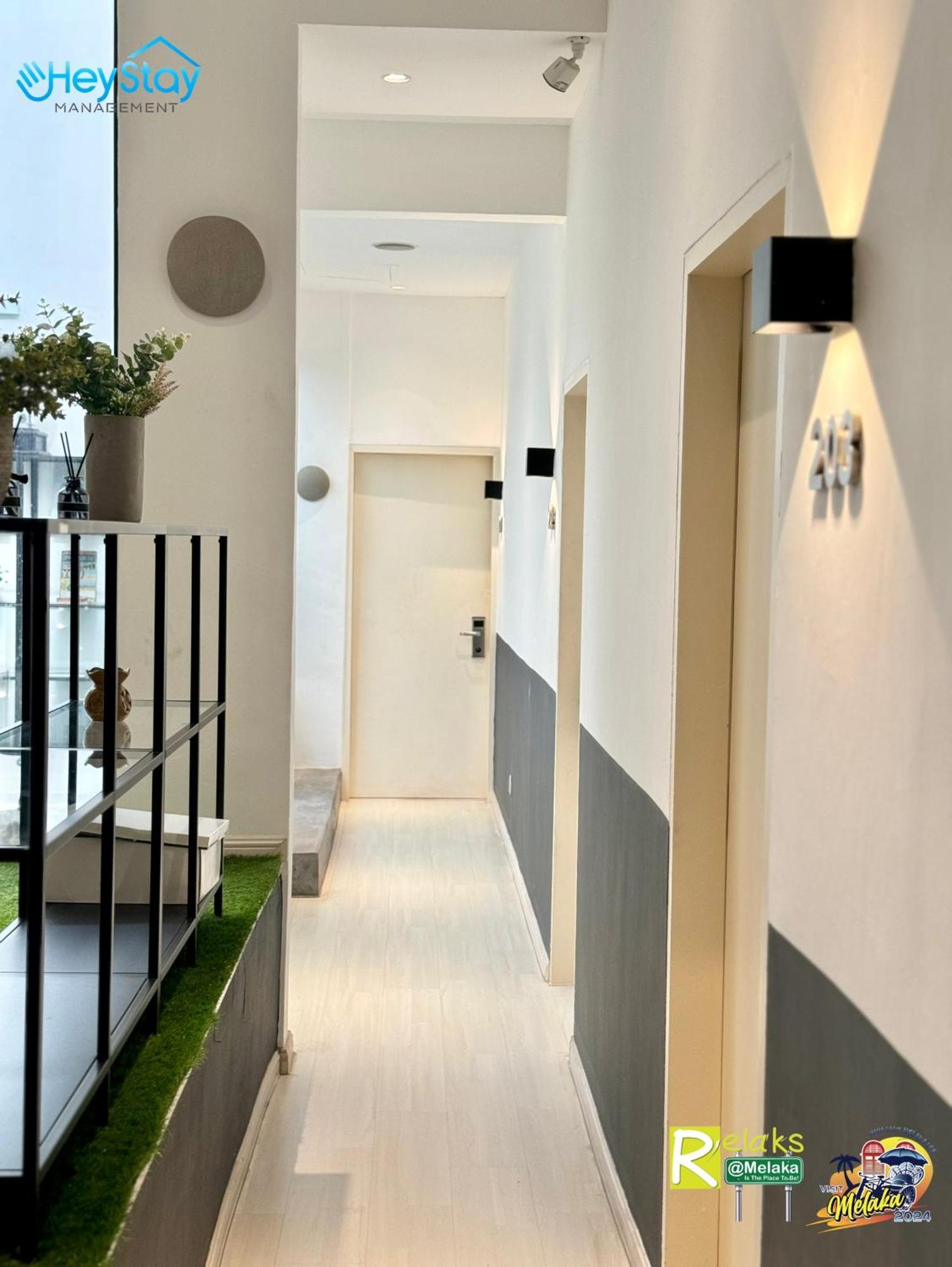 Modern Cave Guest House Walking Distance 5Mins To Jonker Malacca Exteriör bild